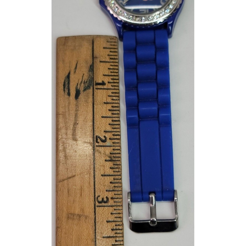 Florida Gators Blue Silicone Band Wrist Watch Crystal Bezel Unisex College Works - Picture 11 of 12